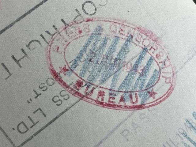 117) Interesting Original WW2 Official Photograph of General Montgomery Dated 1943 — image 5