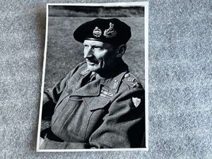 117) Interesting Original WW2 Official Photograph of General Montgomery Dated …