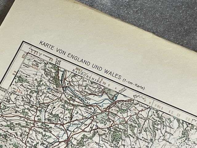 121) Nice Original WW2 German Army Map of Gloucester Operation Sealion Planned Invasion of Britain 1940 — image 14