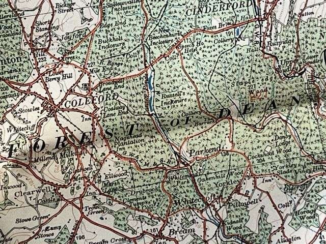 121) Nice Original WW2 German Army Map of Gloucester Operation Sealion Planned Invasion of Britain 1940 — image 5