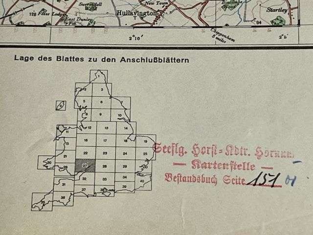 121) Nice Original WW2 German Army Map of Gloucester Operation Sealion Planned Invasion of Britain 1940 — image 9
