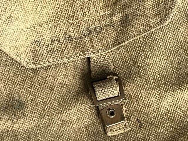 124) Good Original Well Used WW2 British Made Rifle Slip Dated 1942 — image 11