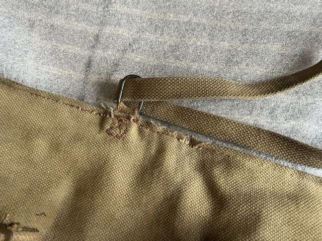 124) Good Original Well Used WW2 British Made Rifle Slip Dated 1942 — image 7