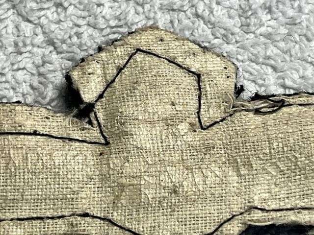 3) Lovely Original WW2 RAF Uniform Removed Padded Pilots Wings — image 2