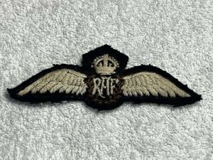 3) Lovely Original WW2 RAF Uniform Removed Padded Pilots Wings