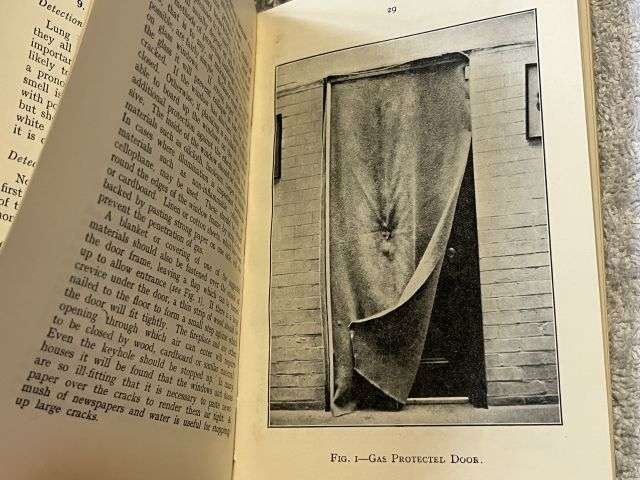 65) Good Original WW2 Hardback ARP Handbook No1 Personal Protection Against Gas Dated 1937 — image 5