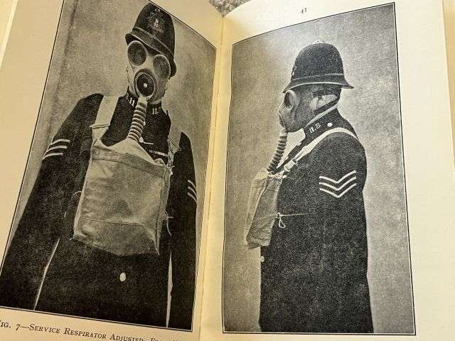65) Good Original WW2 Hardback ARP Handbook No1 Personal Protection Against Gas Dated 1937 — image 6