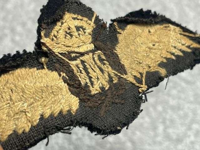 11) Excellent Original 1930s – WW2 RAF Uniform Removed Pilots Wings — image 2