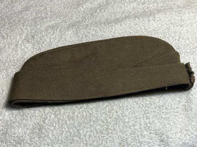 17) Excellent Original WW2 British Army Officers Private Purchase Field Service Cap — image 6
