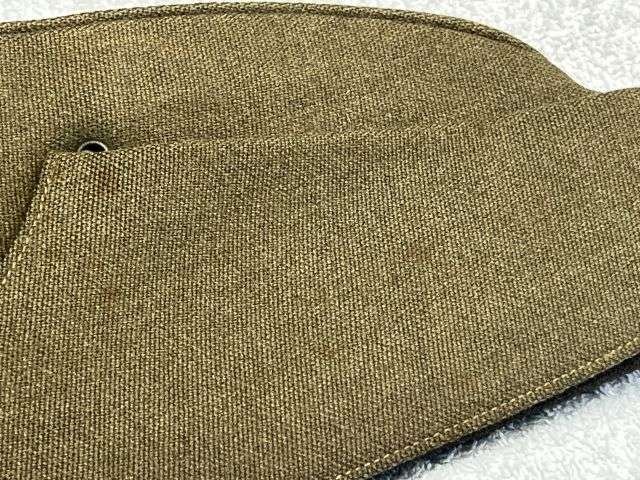 17) Excellent Original WW2 British Army Officers Private Purchase Field Service Cap — image 7