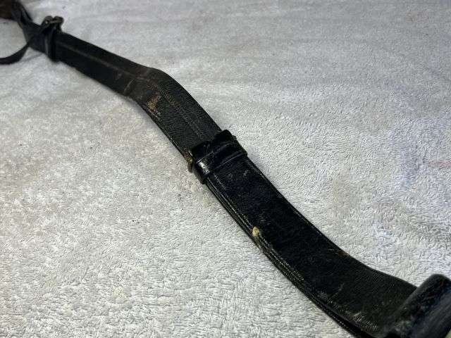 144) Excellent Original WW1 WW2 Royal Navy Officers Sword Belt By J.Gieves & Sons — image 2