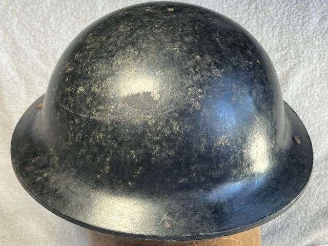 135) Excellent WW2 British Home Front Bakelite Protective Helmet By G.A. Dunn & Co Ltd — image 4