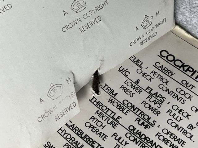 92) Interesting WW2 Era RAF Printed Notes on The Harvard Starting, Checking Gauges, Taking Off, Flying, Landing etc. — image 12