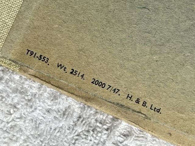 92) Interesting WW2 Era RAF Printed Notes on The Harvard Starting, Checking Gauges, Taking Off, Flying, Landing etc. — image 15