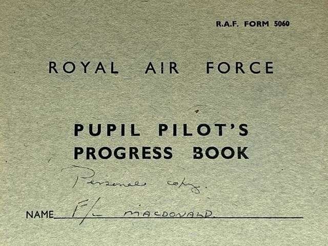92) Interesting WW2 Era RAF Printed Notes on The Harvard Starting, Checking Gauges, Taking Off, Flying, Landing etc. — image 16