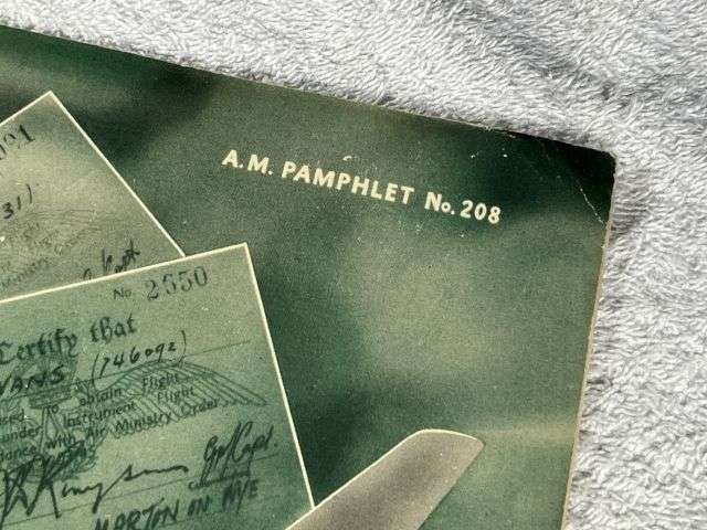 93) Interesting late 1940s RAF AM Pamphlet No 208 Instrument Flight 1948 — image 11
