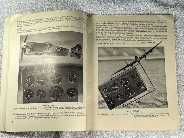 93) Interesting late 1940s RAF AM Pamphlet No 208 Instrument Flight 1948 — image 7