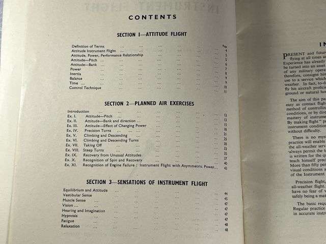 93) Interesting late 1940s RAF AM Pamphlet No 208 Instrument Flight 1948 — image 8