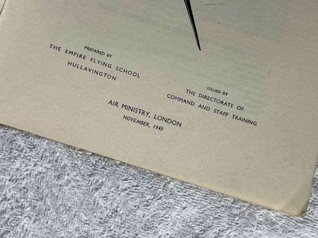 93) Interesting late 1940s RAF AM Pamphlet No 208 Instrument Flight 1948 — image 9