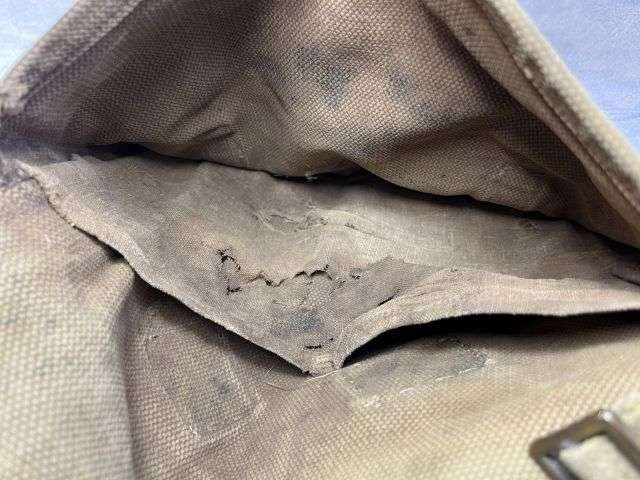 99) Good Original WW1 British Army 1908 Pattern Small Pack With some loose stitching — image 4