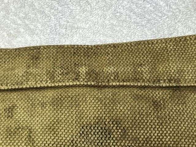 99) Good Original WW1 British Army 1908 Pattern Small Pack With some loose stitching — image 5