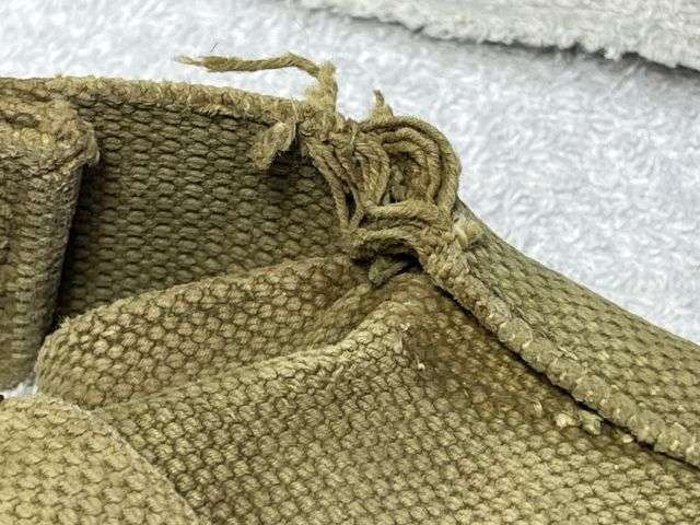 99) Good Original WW1 British Army 1908 Pattern Small Pack With some loose stitching — image 8