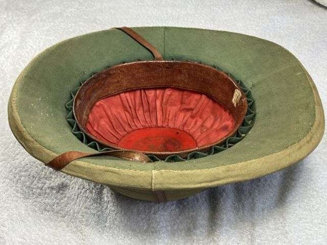 103) Excellent Original 1930s-WW2 Egyption Made Solar Topee Sun Helmet — image 6