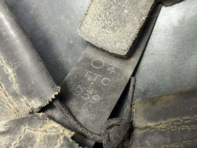 104) Excellent Original WW2 British Home Front Private Purchase Black Steel Helmet & Liner 1941 — image 3