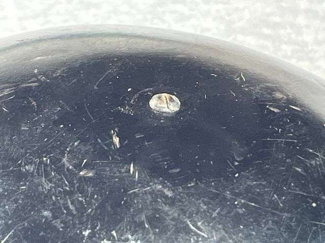 104) Excellent Original WW2 British Home Front Private Purchase Black Steel Helmet & Liner 1941 — image 7