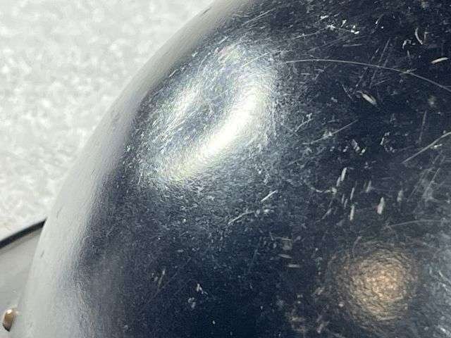 104) Excellent Original WW2 British Home Front Private Purchase Black Steel Helmet & Liner 1941 — image 9