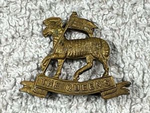 58) Excellent Original WW1 WW2 Sweetheart Brooch The Queen's Royal …
