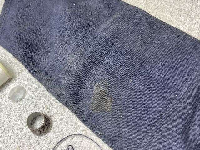 32) Excellent Original WW2 Royal Navy Sailors Issue Housewife Sewing Kit Roll — image 3