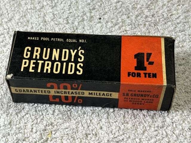 33) Complete Original WW2 Wartime Grundy's Petroids To Increase Fuel Economy Dated 1940 — image 16