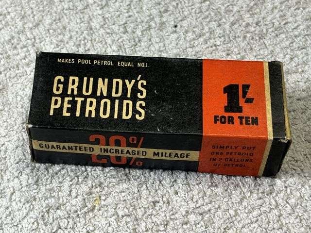 33) Complete Original WW2 Wartime Grundy's Petroids To Increase Fuel Economy Dated 1940 — image 17