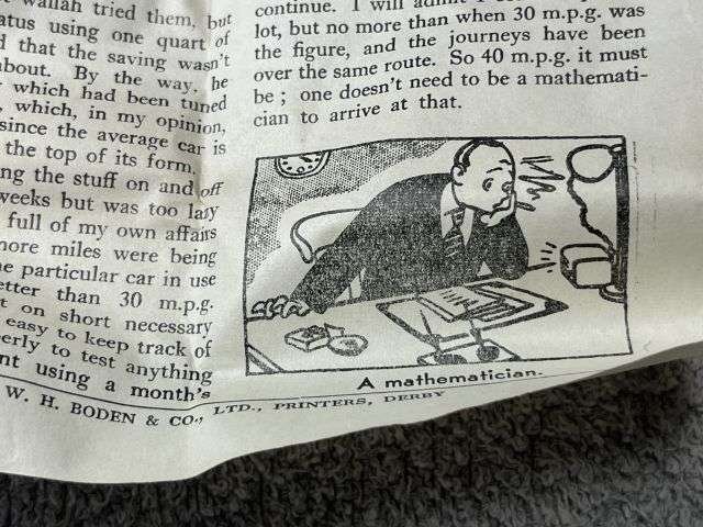 33) Complete Original WW2 Wartime Grundy's Petroids To Increase Fuel Economy Dated 1940 — image 4