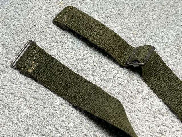 34) Excellent Original WW2 Pattern British Tommy Helmet Liner & Chinstrap 1949 — image 2