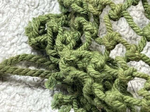 44) Near Mint Original WW2 British/Canadian Made Tommy Helmet Camo Net — image 2