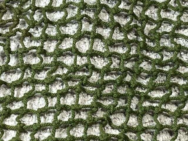 44) Near Mint Original WW2 British/Canadian Made Tommy Helmet Camo Net — image 3