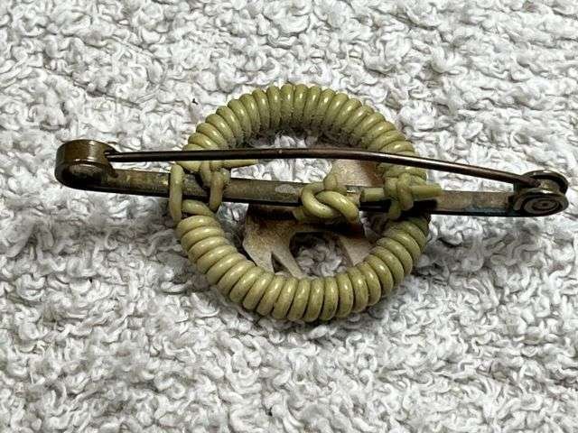 23) Excellent Original WW2 Factory Workers Home Made Horse Brooch Make Do & Mend — image 3