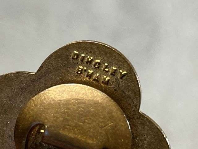 20) Excellent Original WW2 RAF War Workers Red Enamel Lapel Badge — image 2