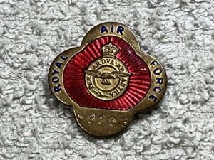 20) Excellent Original WW2 RAF War Workers Red Enamel Lapel …