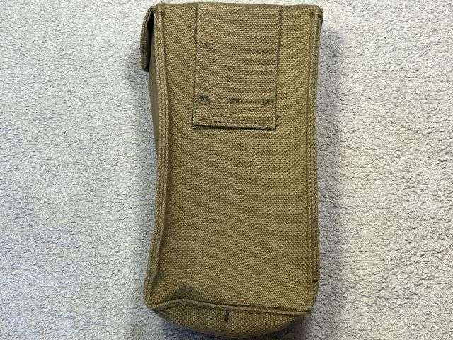 3) Mint Unissued WW2 British Army Motor Transport Drivers Bren Ammo Pouch R.P.Ltd 1944 — image 4