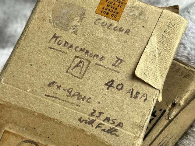 180) Excellent Original Early 1950s RAF Aircraft Camera Film Cassettes 14B/3474 In Original Box of Issue — image 6