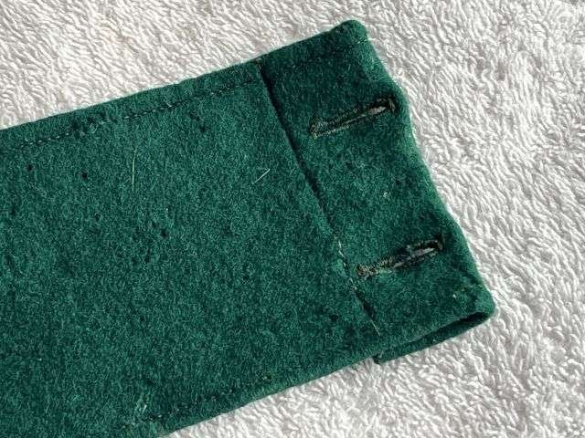 181) Good Original WW2 Woman's Land Army Felt Armband — image 6