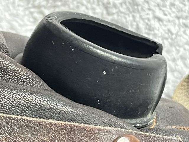 74) Lovely Clean Original Late WW2 – Post War RAF Late Pattern C-Type Flying Helmet 22C/879 — image 17