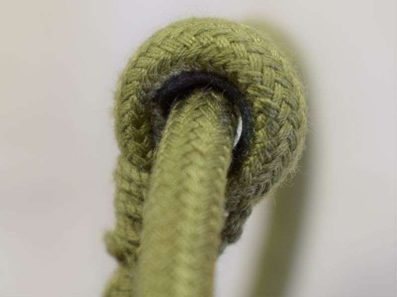 163) Unissued Original WW1 WW2 Era British Army issue Lanyard with Spring Clip for Pocket Watch/Whistle — image 2