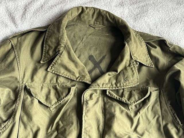170) Excellent Original WW2 US Army M43 Field Jacket In A Decent Size 34 R — image 5