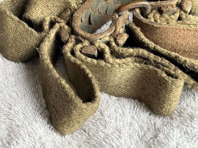 175) Excellent Original WW2 Tent Pole Attachment Rifle Rack for 12 rifles BHG 1939 — image 4