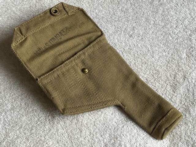 142) Nice Original Unissued WW2 British Army P37 Web Pistol Holster MW&S Ltd 1943 — image 2