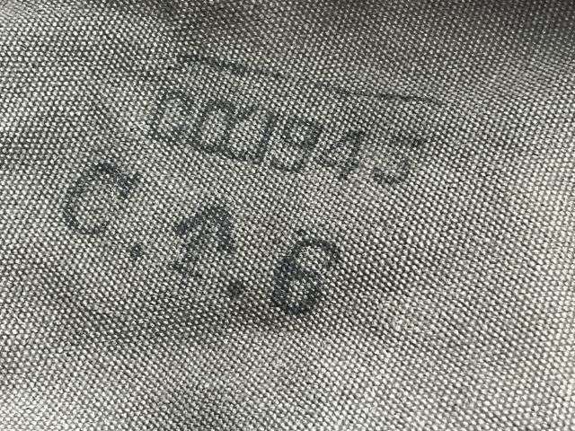 148) Excellent Original WW2 British Officers Indian Made Jungle Green Folding Canvas Bath Col 1945 — image 2